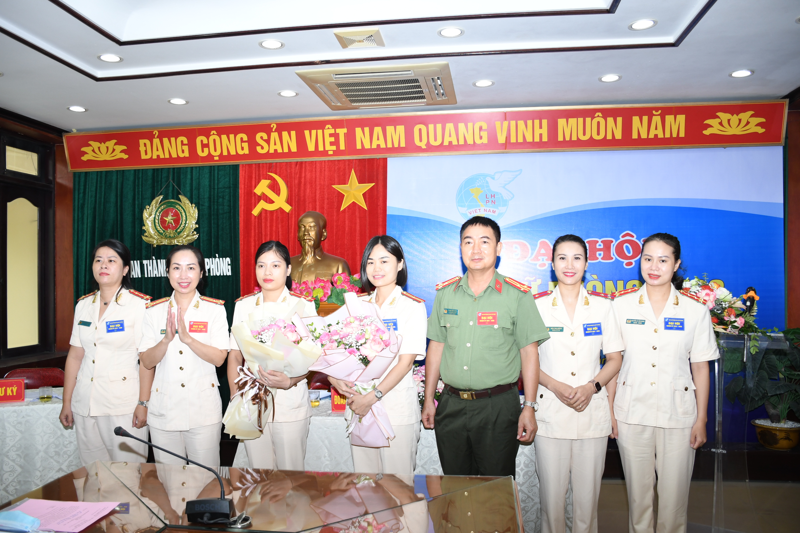 Hội Phụ nữ Phòng Công tác đảng và công tác chính trị: Bầu Ban chấp hành khóa 2021-2026 với 5 đồng chí